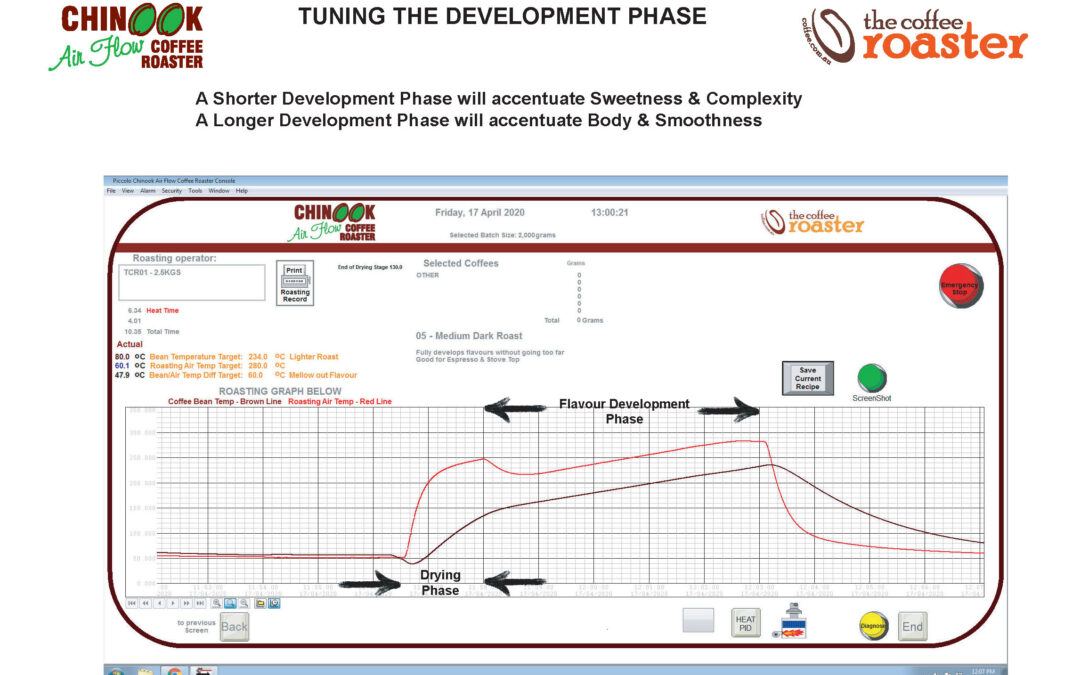 more about air coffee roasting control